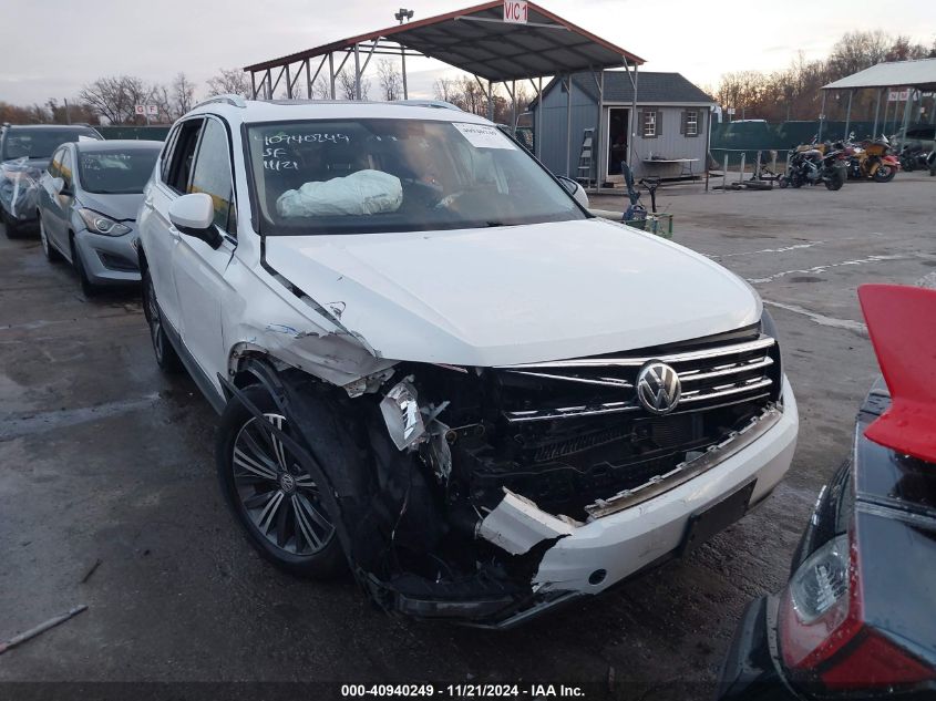 2018 Volkswagen Tiguan 2.0T Se/2.0T Sel VIN: 3VV2B7AX7JM214345 Lot: 40940249