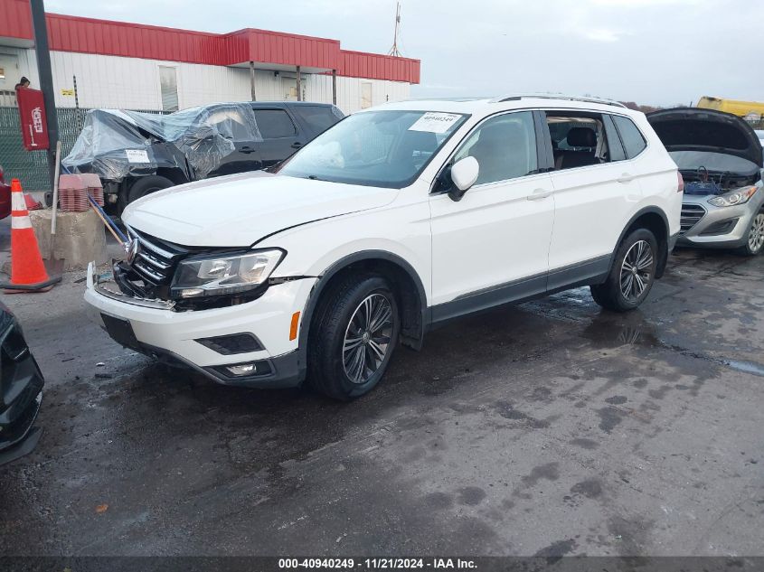 2018 Volkswagen Tiguan 2.0T Se/2.0T Sel VIN: 3VV2B7AX7JM214345 Lot: 40940249