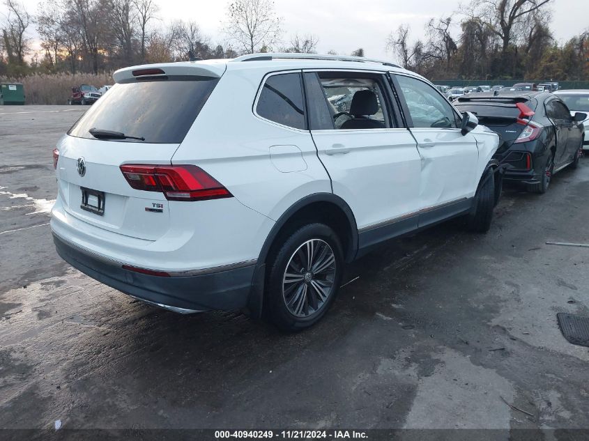 2018 Volkswagen Tiguan 2.0T Se/2.0T Sel VIN: 3VV2B7AX7JM214345 Lot: 40940249