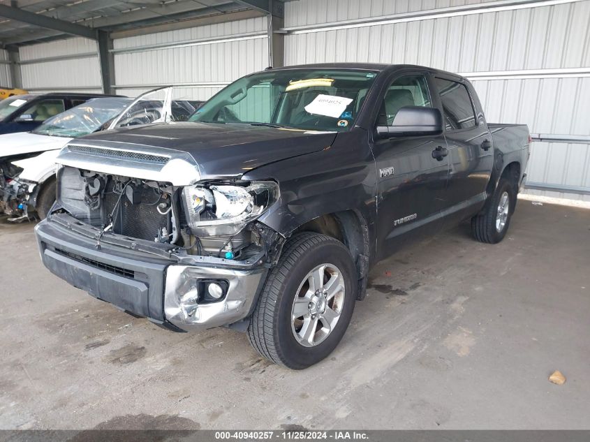 VIN 5TFDW5F1XJX732688 2018 Toyota Tundra, Sr5 5.7L V8 no.2