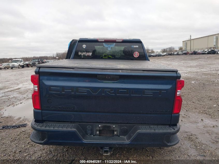 2021 Chevrolet Silverado 1500 4Wd Short Bed Custom VIN: 3GCPYBEK5MG134081 Lot: 40940261