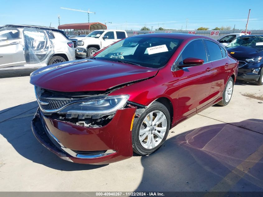 VIN 1C3CCCAB9FN699442 2015 Chrysler 200, Limited no.2