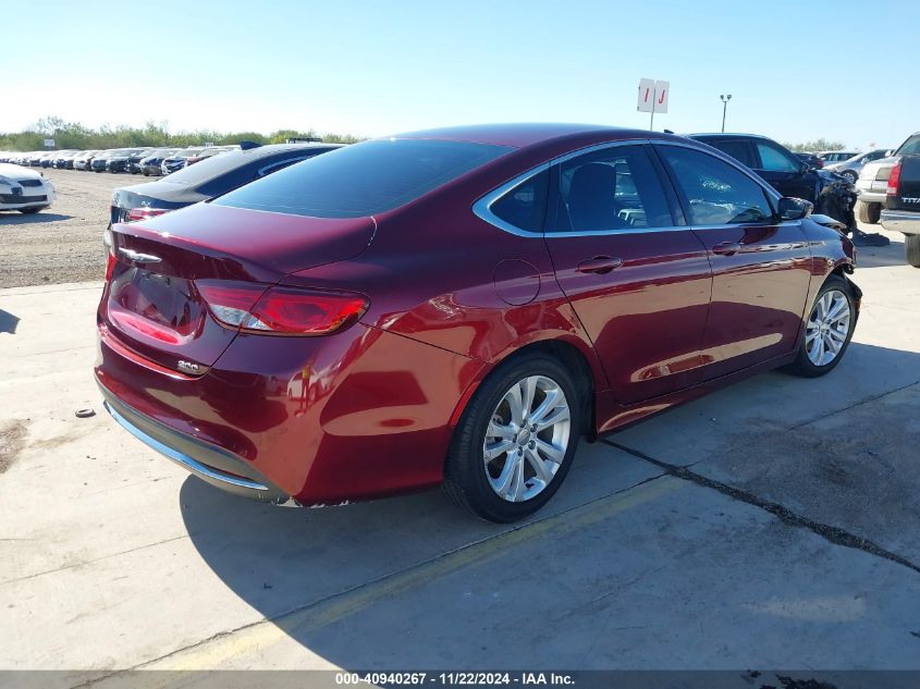 VIN 1C3CCCAB9FN699442 2015 Chrysler 200, Limited no.4