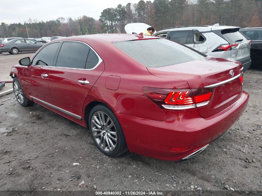 VIN JTHGL5EF9D5048118 2013 Lexus LS, 460 L no.3