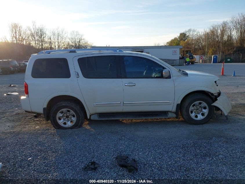 2010 Nissan Armada Platinum VIN: 5N1BA0NF3AN618271 Lot: 40940320