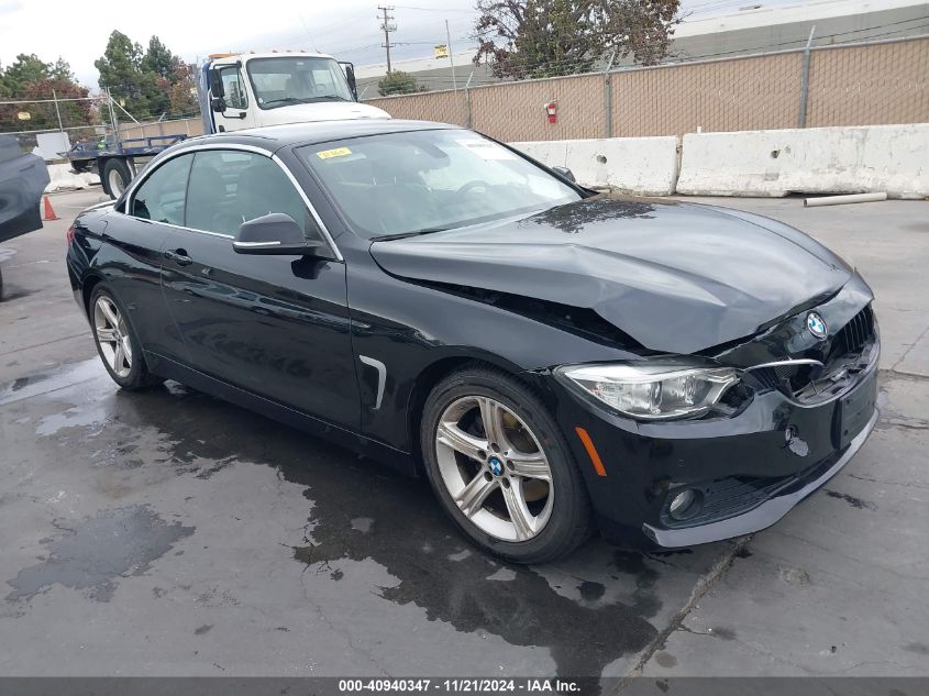 2015 BMW 428I VIN: WBA3V7C53F5A24044 Lot: 40940347