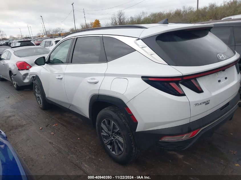 2022 Hyundai Tucson Hybrid Blue VIN: KM8JBCA17NU020135 Lot: 40940393