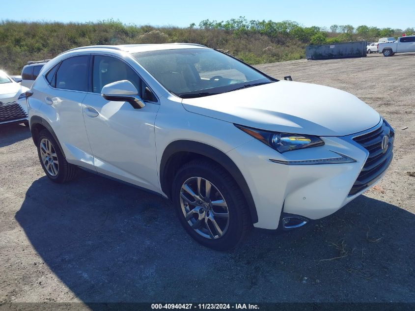 VIN JTJYARBZ3G2033845 2016 Lexus NX, 200T no.1