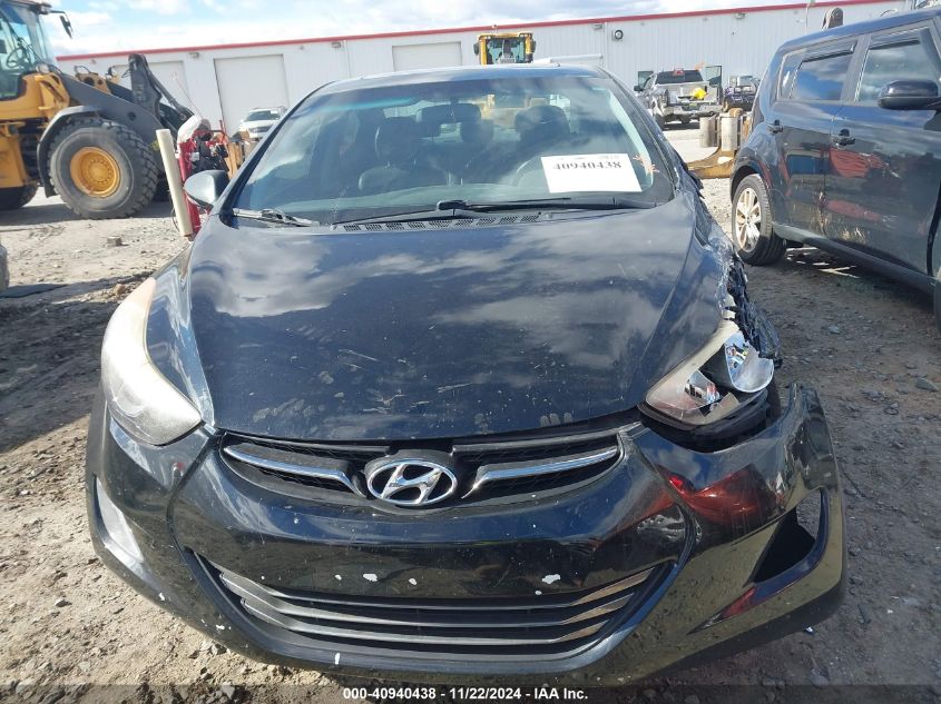 2011 Hyundai Elantra Limited (Ulsan Plant) VIN: KMHDH4AE9BU146223 Lot: 40940438