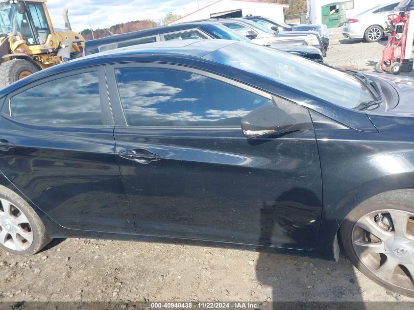 2011 Hyundai Elantra Limited (Ulsan Plant) VIN: KMHDH4AE9BU146223 Lot: 40940438