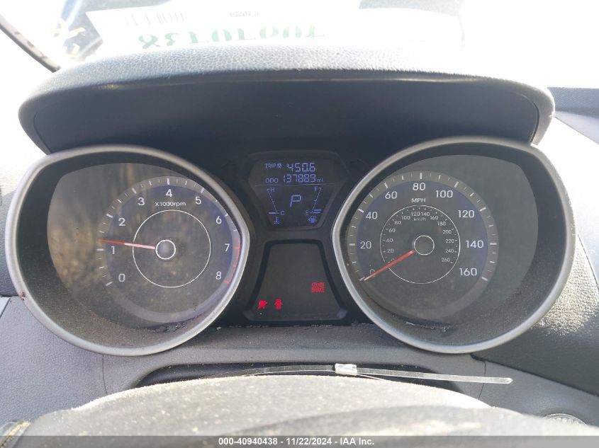 2011 HYUNDAI ELANTRA VIN: KMHDH4AE9BU146223