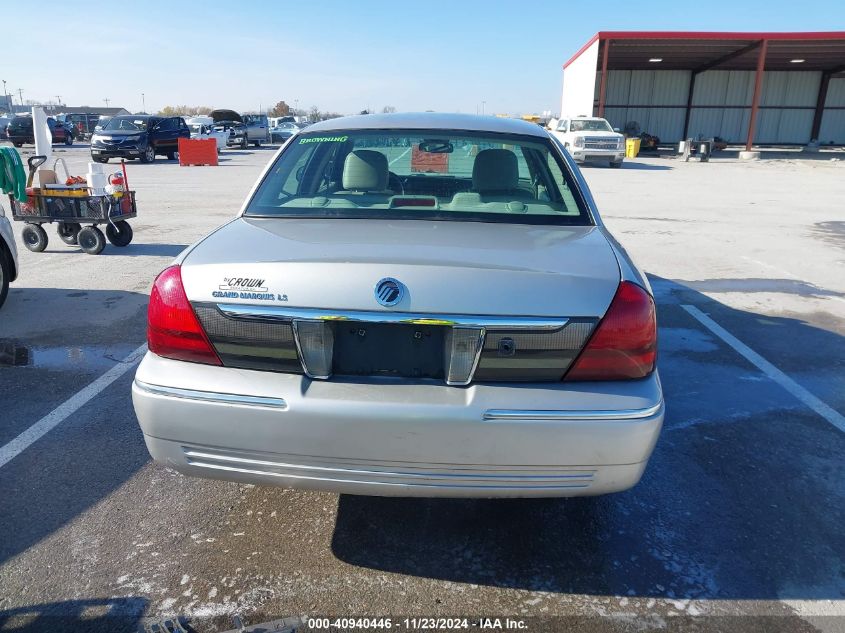 2008 Mercury Grand Marquis Ls VIN: 2MEFM75V98X605464 Lot: 40940446