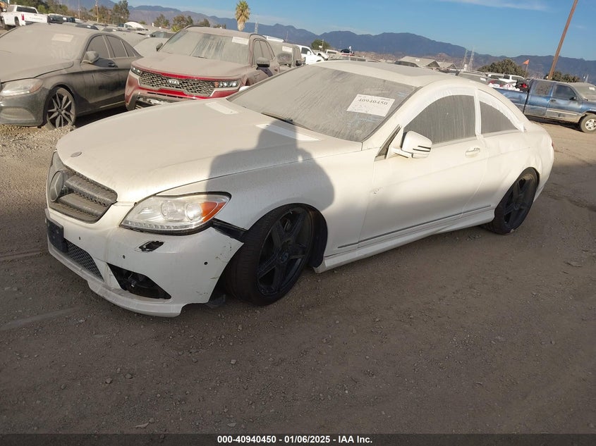 Vin: wddej9ebxca028927, lot: 41430224, mercedes-benz cl 550 4matic 20122