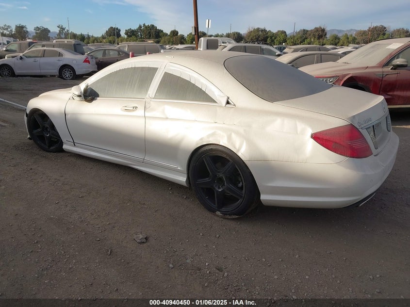 Vin: wddej9ebxca028927, lot: 41430224, mercedes-benz cl 550 4matic 20123