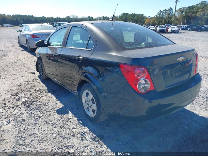 VIN 1G1JA5SH4E4173854 2014 CHEVROLET SONIC no.3