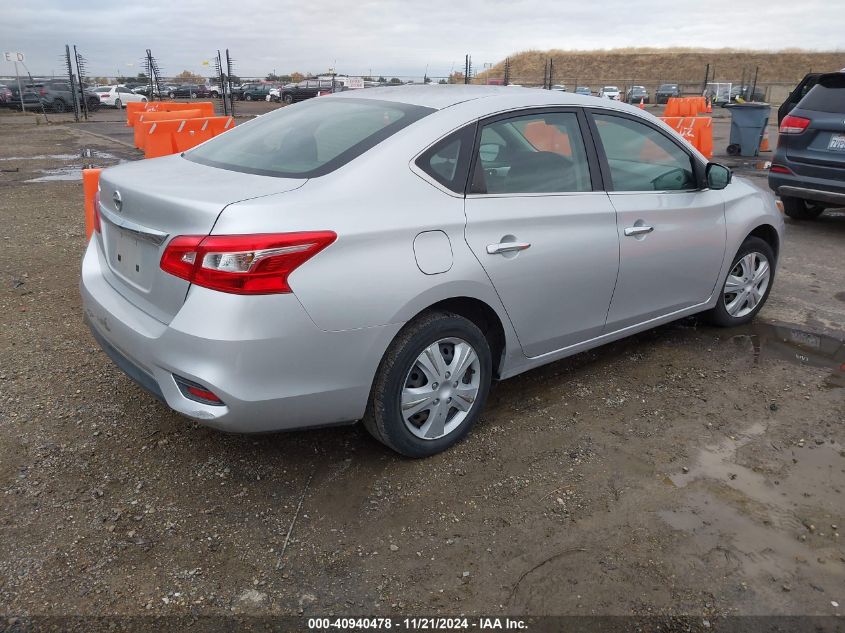 2019 Nissan Sentra S VIN: 3N1AB7AP3KY344467 Lot: 40940478