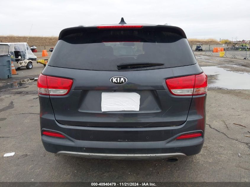 2017 Kia Sorento 2.0T Ex VIN: 5XYPH4A1XHG254049 Lot: 40940479