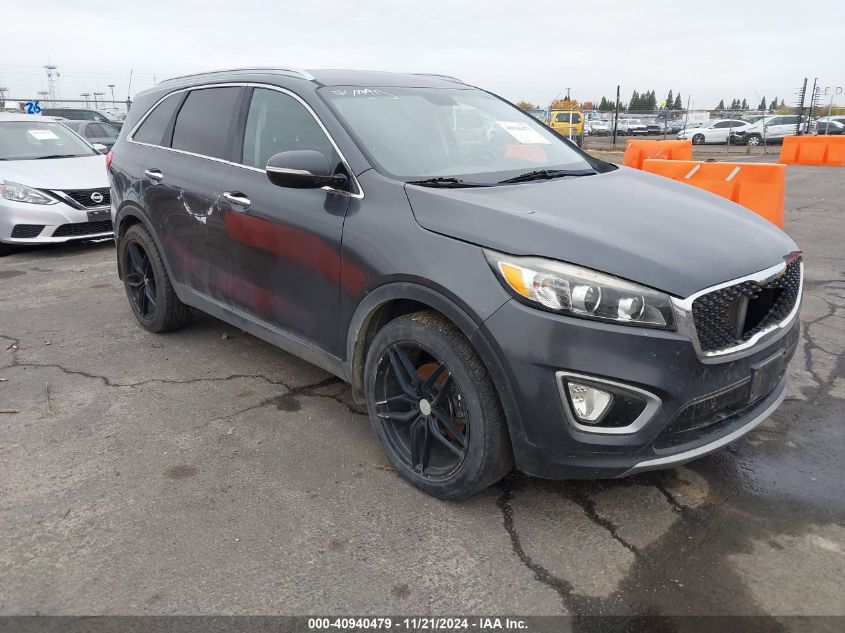 2017 Kia Sorento 2.0T Ex VIN: 5XYPH4A1XHG254049 Lot: 40940479