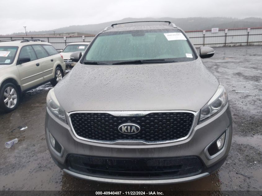 2016 Kia Sorento 3.3L Ex VIN: 5XYPH4A51GG079840 Lot: 40940487