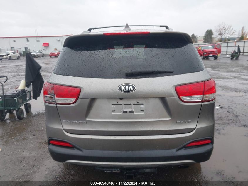 2016 KIA SORENTO 3.3L EX - 5XYPH4A51GG079840