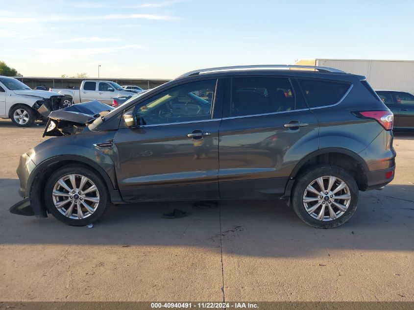 2017 Ford Escape Titanium VIN: 1FMCU0JD2HUB79693 Lot: 40940491