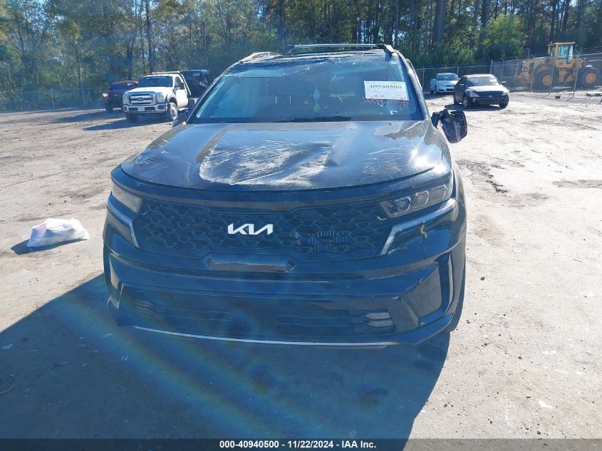 2023 Kia Sorento Sx VIN: 5XYRK4LF9PG191513 Lot: 40940500