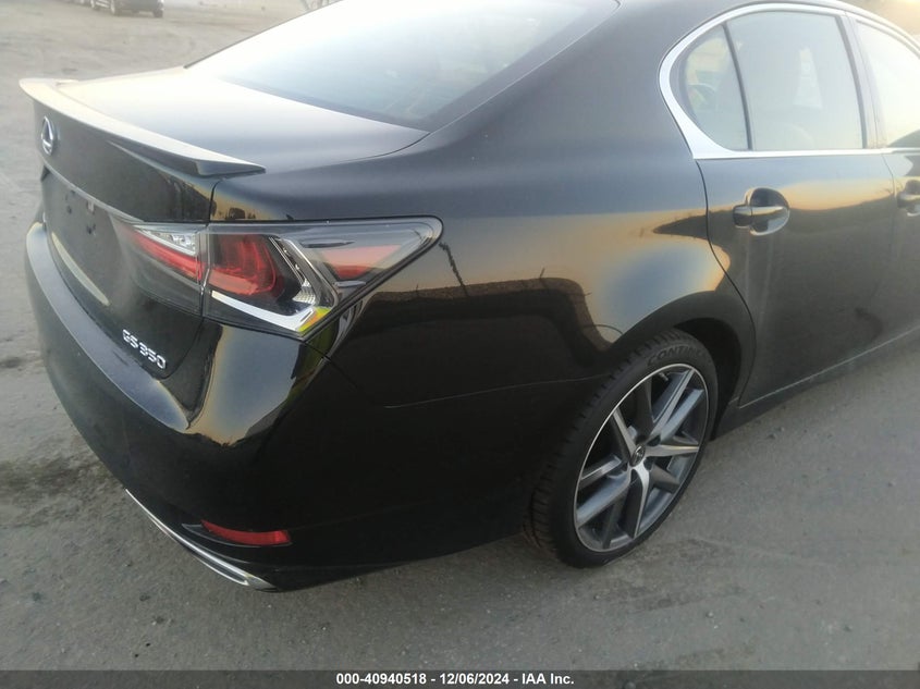 Vin: jthez1bl7la020462, lot: 41430292, lexus gs 350 f sport 20204