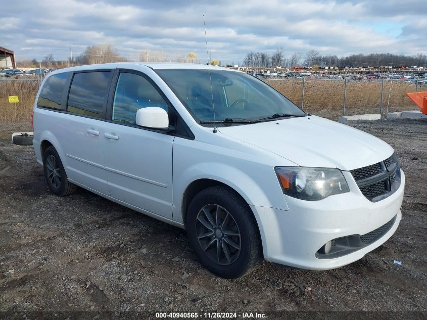 VIN 2C4RDGCGXHR558792 2017 Dodge Grand Caravan, Sxt no.1