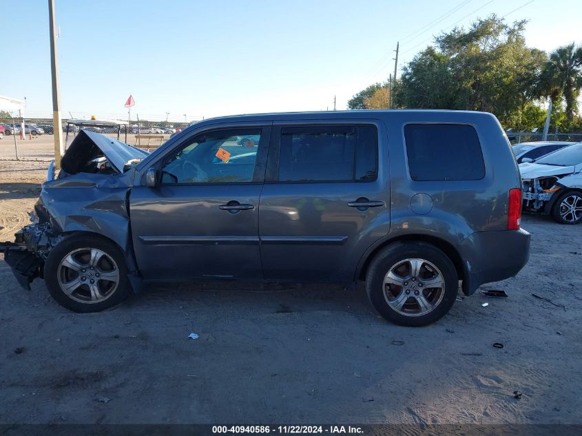 2014 Honda Pilot Ex VIN: 5FNYF3H46EB024208 Lot: 40940586