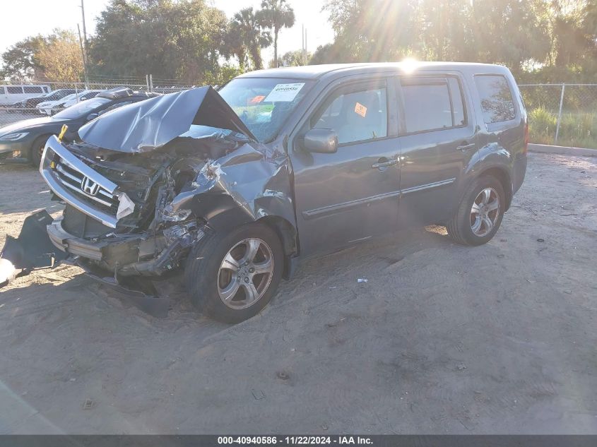 2014 Honda Pilot Ex VIN: 5FNYF3H46EB024208 Lot: 40940586