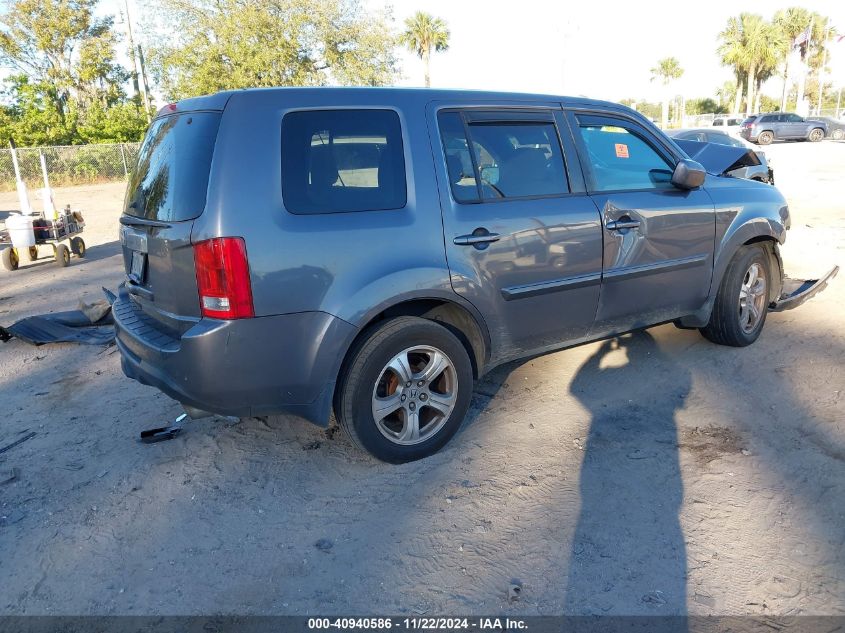 2014 Honda Pilot Ex VIN: 5FNYF3H46EB024208 Lot: 40940586