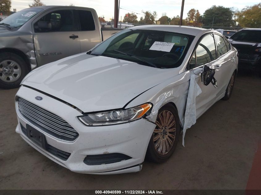 2016 Ford Fusion Hybrid Se VIN: 3FA6P0LU7GR283291 Lot: 40940599