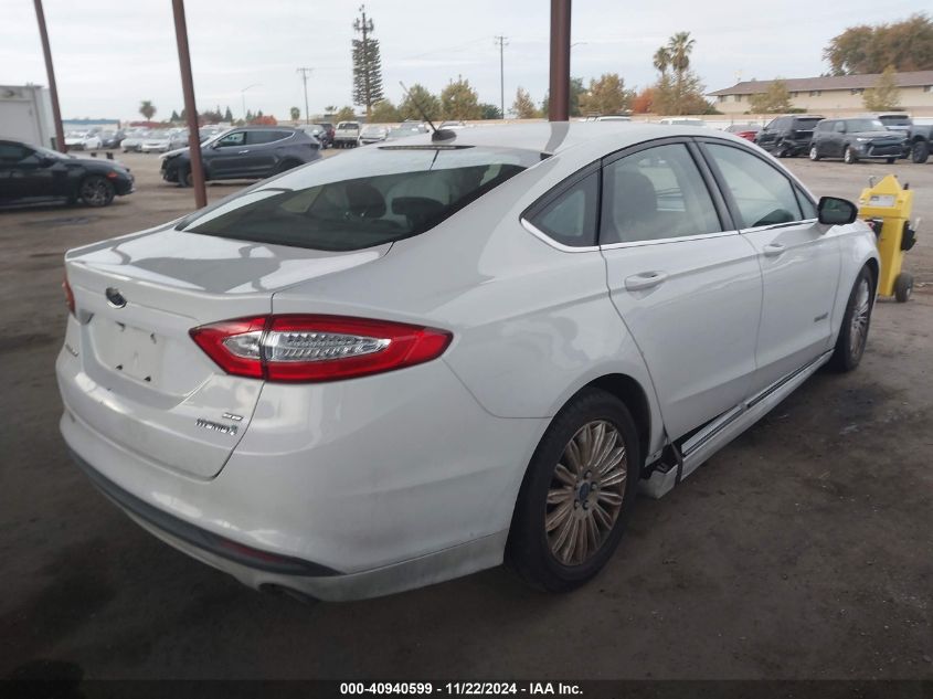 2016 Ford Fusion Hybrid Se VIN: 3FA6P0LU7GR283291 Lot: 40940599