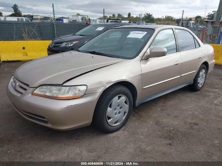 2001 Honda Accord 3.0 Lx VIN: 1HGCG164X1A027244 Lot: 40940609