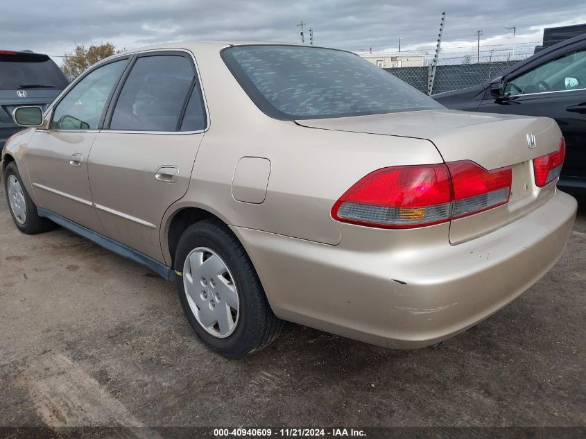 2001 Honda Accord 3.0 Lx VIN: 1HGCG164X1A027244 Lot: 40940609