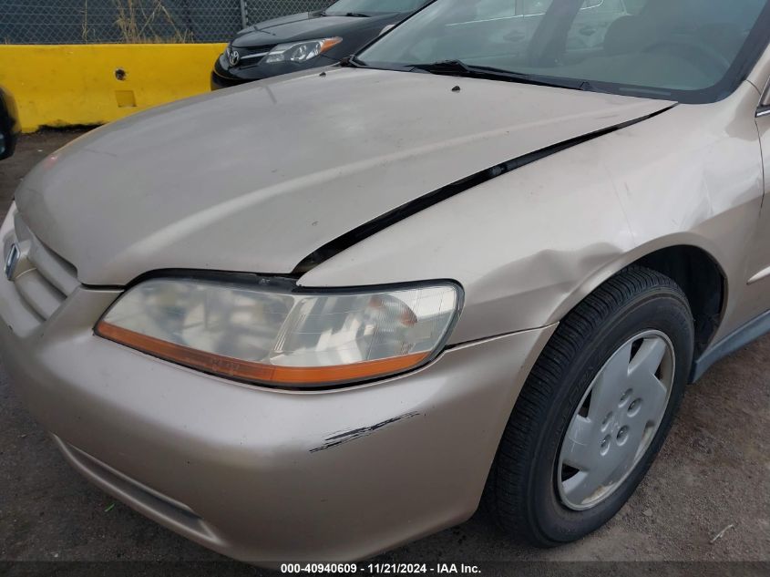 2001 Honda Accord 3.0 Lx VIN: 1HGCG164X1A027244 Lot: 40940609