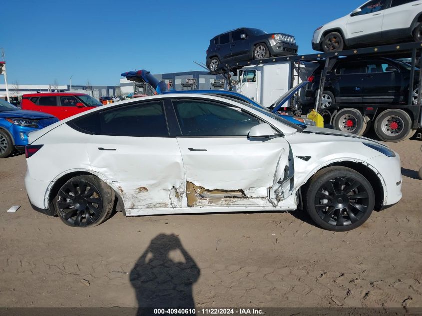 2021 TESLA MODEL Y LONG RANGE DUAL MOTOR ALL-WHEEL DRIVE - 5YJYGDEE8MF115429