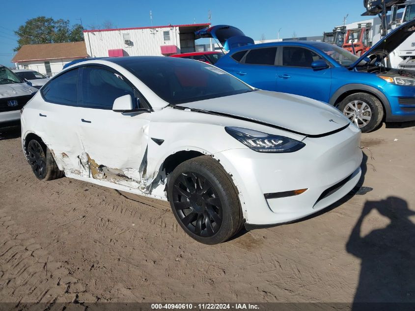 VIN 5YJYGDEE8MF115429 2021 Tesla Model Y, Long Rang... no.1