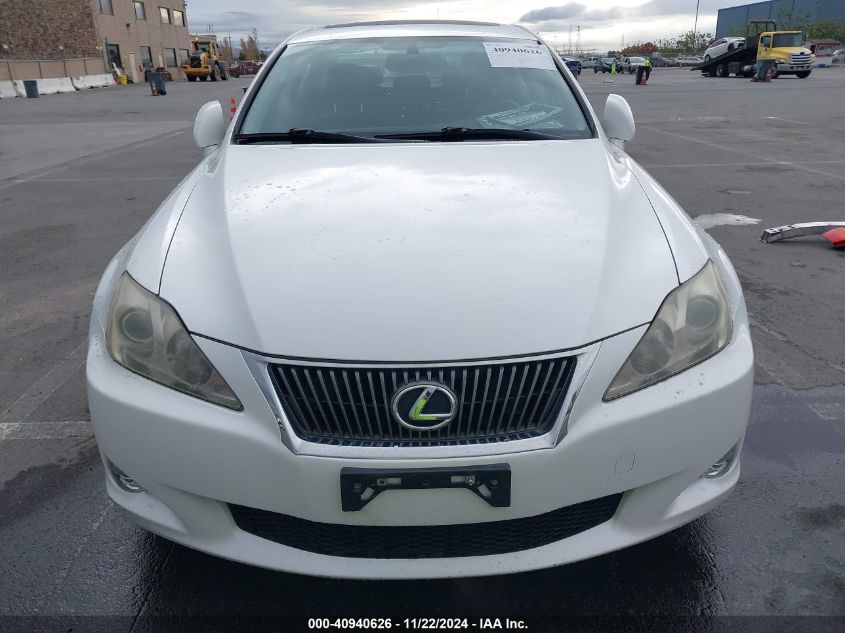 2009 Lexus Is 250 VIN: JTHBK262892094233 Lot: 40940626