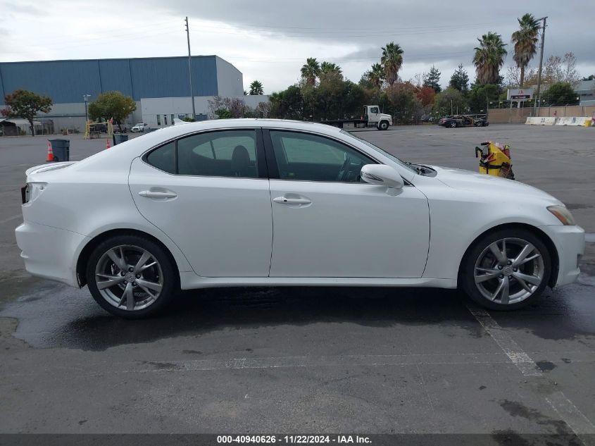 2009 Lexus Is 250 VIN: JTHBK262892094233 Lot: 40940626