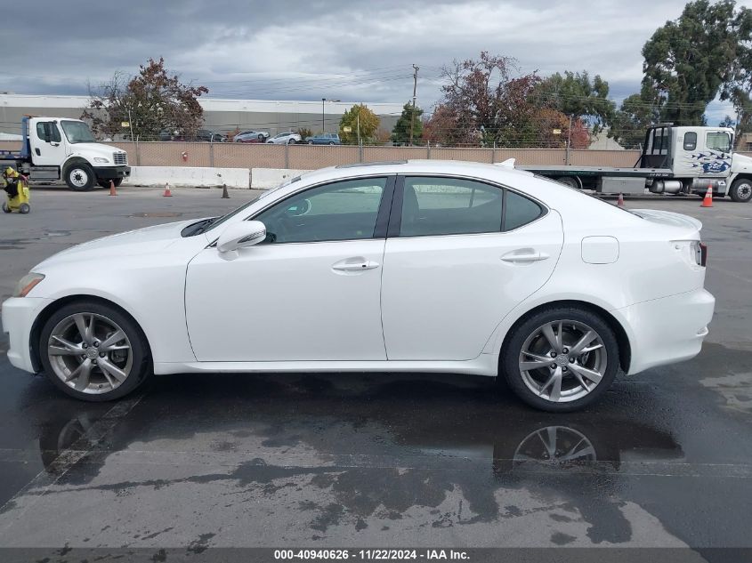 2009 Lexus Is 250 VIN: JTHBK262892094233 Lot: 40940626