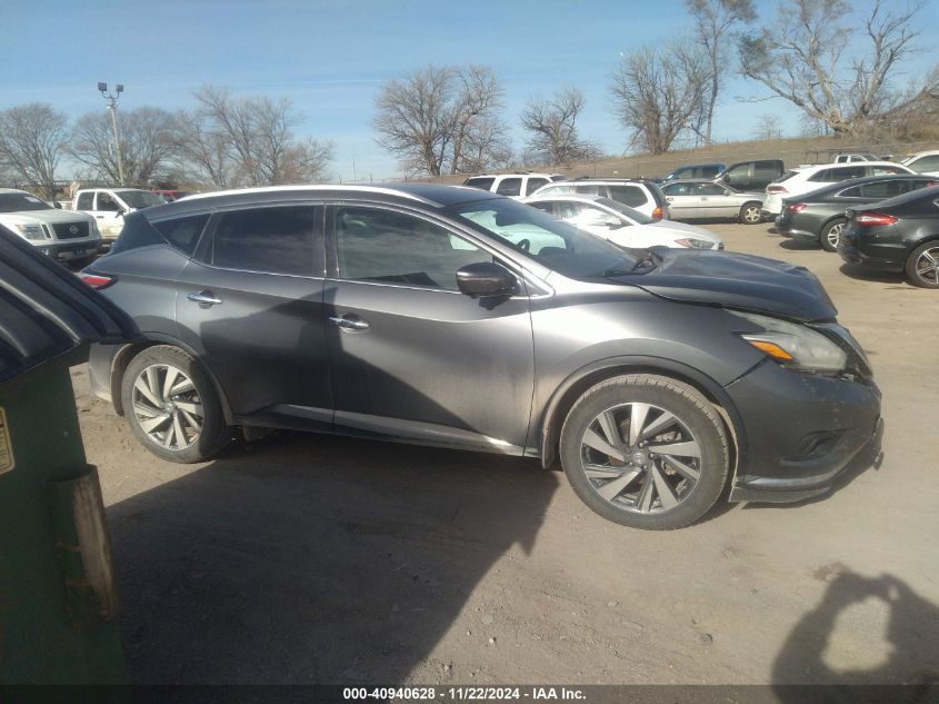 2015 Nissan Murano Platinum/S/Sl/Sv VIN: 5N1AZ2MH7FN246850 Lot: 40940628