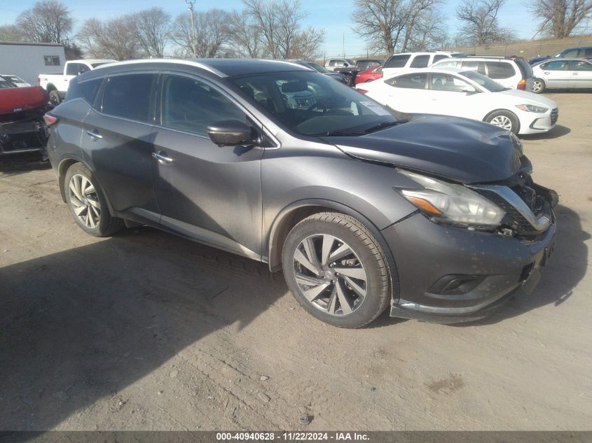 VIN 5N1AZ2MH7FN246850 2015 Nissan Murano, Platinum/... no.1