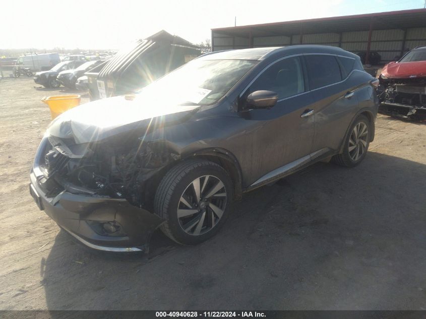 VIN 5N1AZ2MH7FN246850 2015 Nissan Murano, Platinum/... no.2