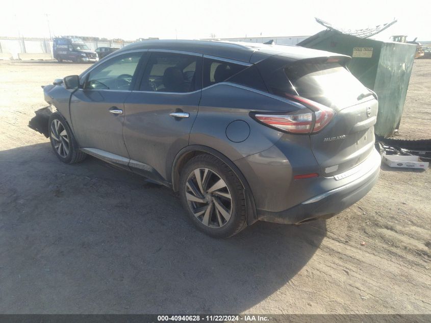 VIN 5N1AZ2MH7FN246850 2015 Nissan Murano, Platinum/... no.3