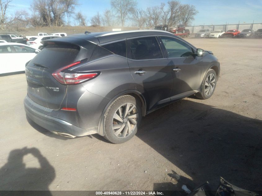 VIN 5N1AZ2MH7FN246850 2015 Nissan Murano, Platinum/... no.4