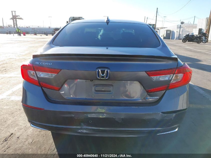 2021 Honda Accord Hybrid VIN: 1HGCV3F17MA001938 Lot: 40940640