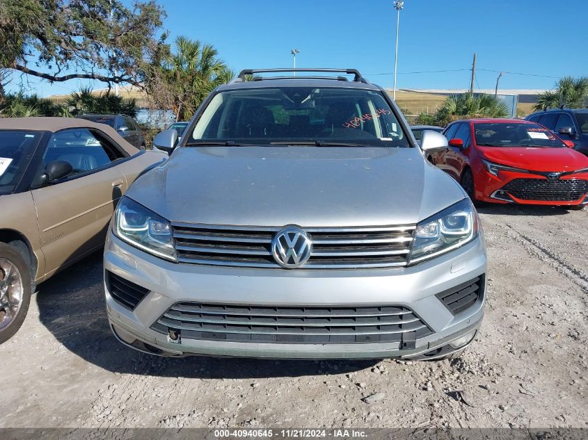 2016 VOLKSWAGEN TOUAREG VR6 LUX - WVGEF9BPXGD007796