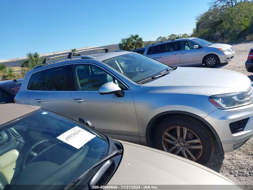 2016 VOLKSWAGEN TOUAREG VR6 LUX - WVGEF9BPXGD007796