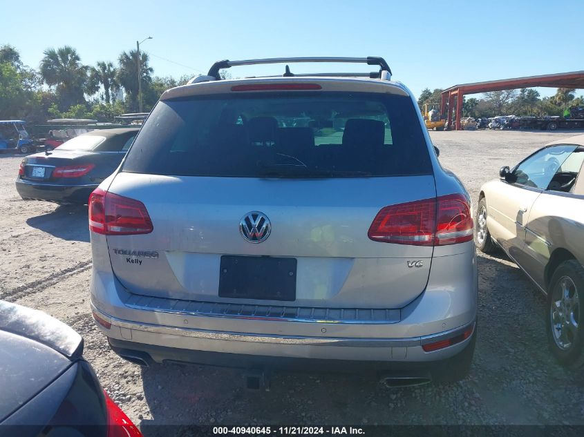 2016 VOLKSWAGEN TOUAREG VR6 LUX - WVGEF9BPXGD007796